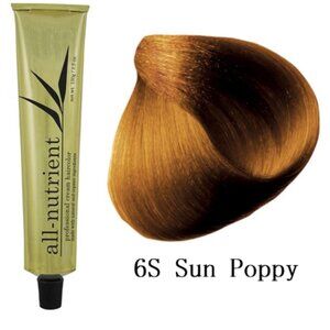 All-Nutrient Permanent Cream Hair Color - 6S Sun Poppy